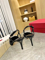 Valentino Garavani V Logo Signature Sling Back 75mm - 4