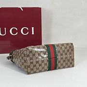 Gucci Giglio small tote bag Sand and dark 25x20x15cm - Unahubs - 5