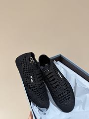 Prada Collapse crochet laced sneakers black - Unahubs - 3