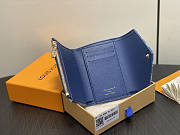 Louis Vuitton Victorine Wallet Blue 12x9.5x2.5cm - Unahubs - 2