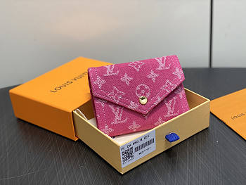 Louis Vuitton Victorine Wallet Pink 12x9.5x2.5cm - Unahubs