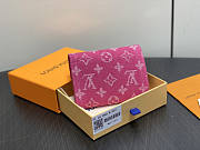 Louis Vuitton Victorine Wallet Pink 12x9.5x2.5cm - Unahubs - 3