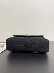 Chanel Large Flap Bag Black 32x23x9cm - Unahubs - 4