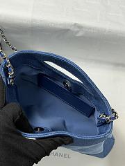 Chanel 26P 31 Bag blue denim 20x17x3.5cm - Unahubs - 4