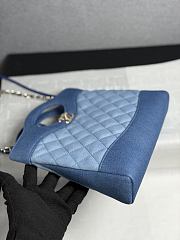 Chanel 26p 31 bag blue denim 23x22x5.5cm - Unahubs - 4