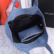 YSL Icare Blue denim Bag 58x43x8cm - Unahubs - 2