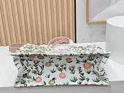 Dior Large Book Tote White Multicolor Daisy 41x14x32cm - 3