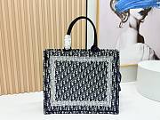 Dior Large Book Tote Blue 42cm - Unahubs - 2