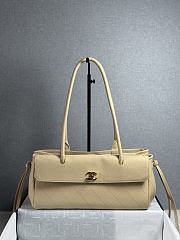Chanel 26s Shopping bag beige caviar 30.5x15x11.5cm - Unahubs - 1