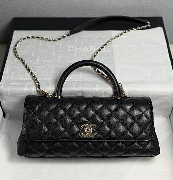 Chanel Coco Handle 26p Black Caviar 32cm - Unahubs