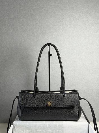 Chanel 26s Shopping bag black caviar 30.5x15x11.5cm - Unahubs