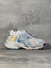 Balenciaga Runner Sneaker in White/yellow/pink/blue - Unahubs - 1