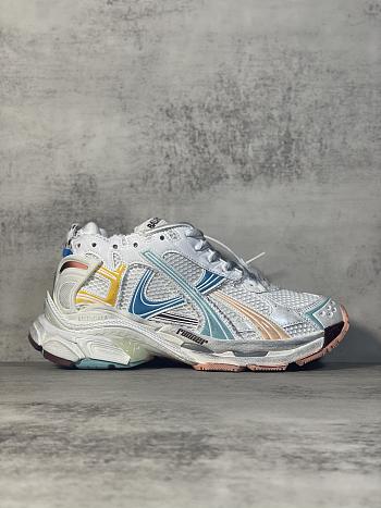 Balenciaga Runner Sneaker in White/yellow/pink/blue - Unahubs