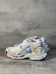 Balenciaga Runner Sneaker in White/yellow/pink/blue - Unahubs - 4