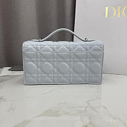 Dior My Mini Bag Blue Cannage Lambskin 21x11.5x4.5cm - 4
