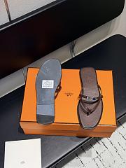 Hermes Miss sandal brown - 4