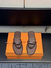 Hermes Miss sandal brown - 2