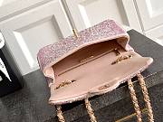 Chanel Flap Bag Pink Pearly 20cm - Unahubs - 4