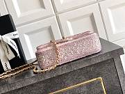 Chanel Flap Bag Pink Pearly 20cm - Unahubs - 2