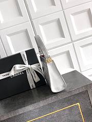 Chanel 26X Hobo Bag in silver 22cm - Unahubs - 4