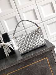 Chanel 26X Hobo Bag in silver 22cm - Unahubs - 2