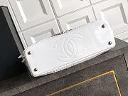 Chanel La Madrague Tote White 30x32x9cm - Unahubs - 5