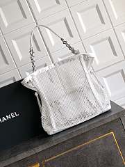 Chanel La Madrague Tote White 30x32x9cm - Unahubs - 2