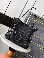 Chanel La Madrague Tote Black 30x32x9cm - Unahubs - 3