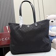 Gucci Jackie large tote bag black 55x37x14.5cm - Unahubs - 3
