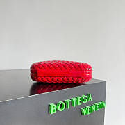 Bottega Veneta Knot Red Patent 20x12x5.5cm - 2
