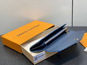 Louis Vuitton Sarah wallet Blue 19x10.5x2.5cm - Unahubs - 3