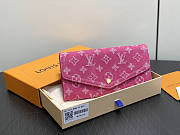 Louis Vuitton Sarah wallet pink 19x10.5x2.5cm - Unahubs - 1