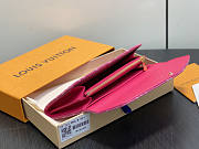Louis Vuitton Sarah wallet pink 19x10.5x2.5cm - Unahubs - 4
