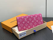 Louis Vuitton Sarah wallet pink 19x10.5x2.5cm - Unahubs - 2
