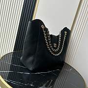 Chanel Shopping Tote Bag Black Caviar 54x33x15cm - 2