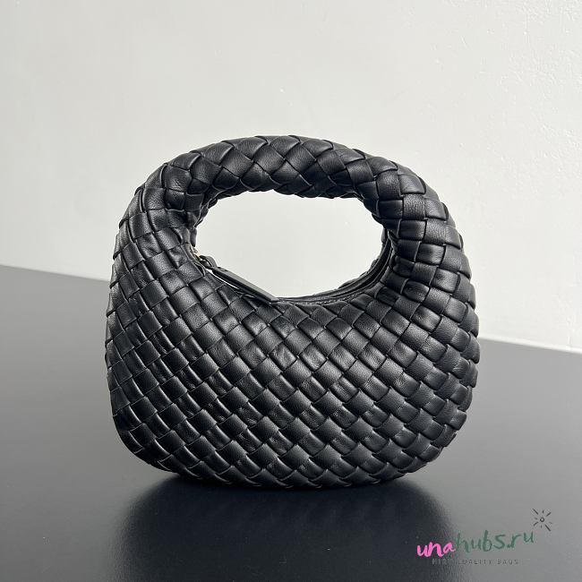 Bottega Veneta Baby Veneta Black 26x22x5cm - Unahubs - 1