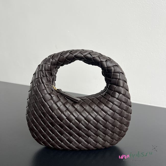 Bottega Veneta Baby Veneta dark brown 26x22x5cm - Unahubs - 1