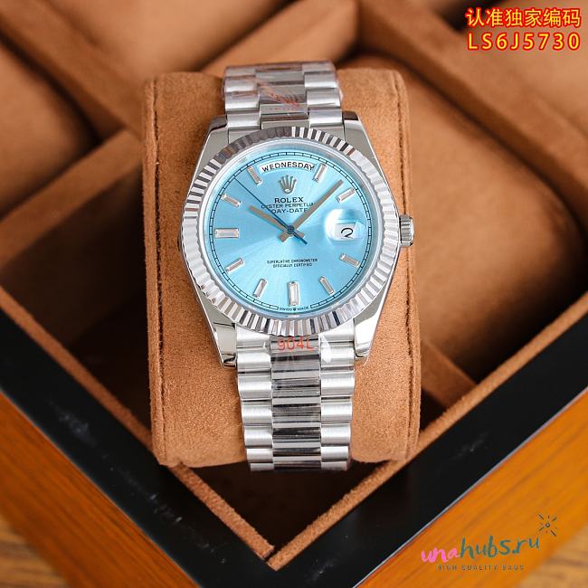 Rolex Datejust light blue Watch - 1