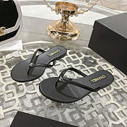 Chanel Black Flip Flops 02 - 2