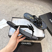 Chanel Black Flip Flops 03 - 3