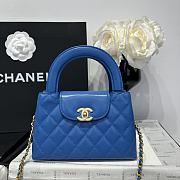 Chanel Kelly Bag blue - 19X13X7cm - 1