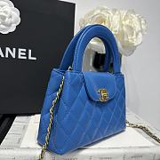 Chanel Kelly Bag blue - 19X13X7cm - 5
