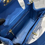 Chanel Kelly Bag blue - 19X13X7cm - 3