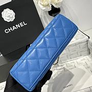 Chanel Kelly Bag blue - 19X13X7cm - 2