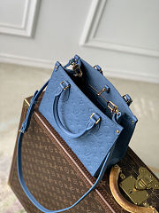 Louis Vuitton OnTheGo PM Blue 25x19x11.5cm - Unahubs - 3