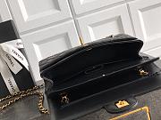 Chanel 11.12 Flap Bag Black Lambskin 25cm - Unahubs - 5