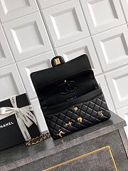 Chanel 11.12 Flap Bag Black Lambskin 25cm - Unahubs - 2