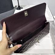 Chanel Coco Handle 26p dark brown Caviar 32cm - Unahubs - 5