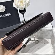 Chanel Coco Handle 26p dark brown Caviar 32cm - Unahubs - 2