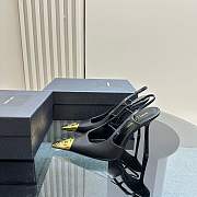 YSL Jeanne Slingback Black Pumps  - 3